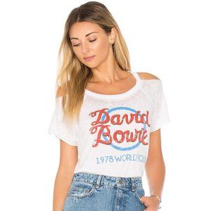 Chaser World Tour 78 Cold Shoulder Bowie Tee